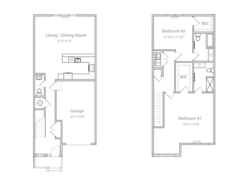 Townhouse Two at The Point at Gateways, New Jersey, 07869